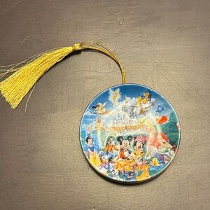 Vintage Disney World’s Magic Kingdom Christmas Ornament